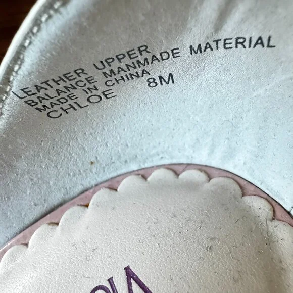 Violet & Red “Chloe” Pink & Ivory Spectator Heels  Women’s 8M  3.5” Heel - Picture 9 of 9